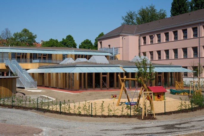 La maison de la petite enfance franco-allemande à Strasbourg