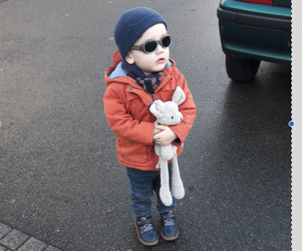 gaspard et son doudou