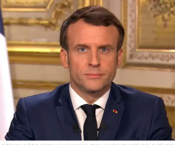 Alluction télévisée d'Emmanuel Macron
