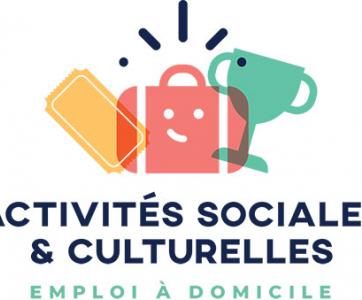 LOGO activités sociales et culturelles emploi à domicile